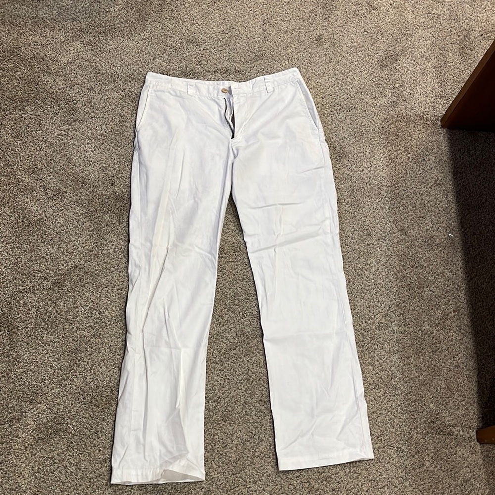 White Vineyard Vines Collegiate Pant